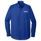  Port Authority® Long Sleeve Carefree Poplin Shirt