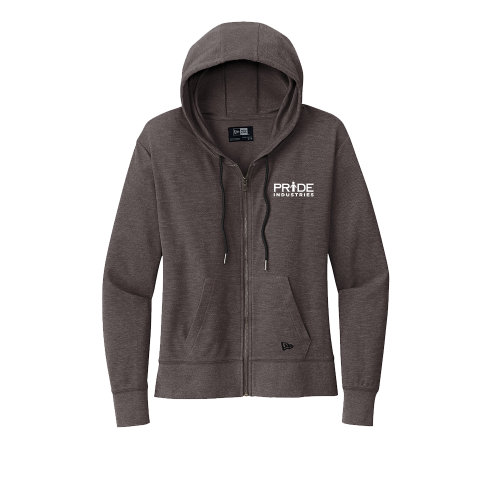New Era Ladies Thermal Full-Zip Hoodie