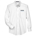 Devon & Jones Men's Crown Woven Collection Solid Broadcloth