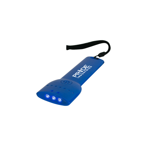  3 LED Flat Plastic Flashlight with Magnet