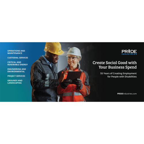 10 x 20-Foot Floor Display Full-Color Splash Wrap Banner